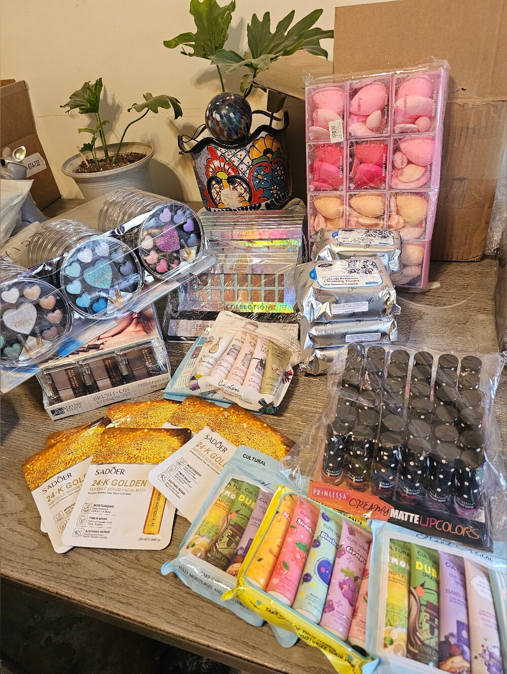 Wholesale Cosmetics Makeup Beauty Lot New in Box. Reseller Box. Read description